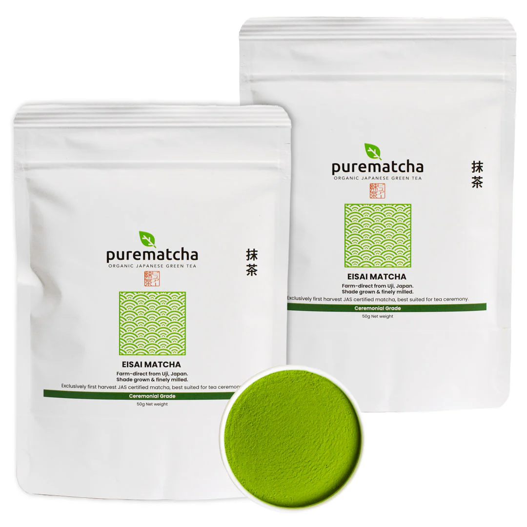 EISAI Organic Ceremonial Pure Matcha Powder - Image 5