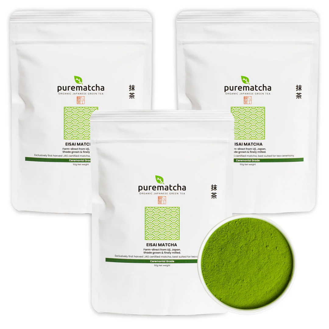 EISAI Organic Ceremonial Pure Matcha Powder - Image 8