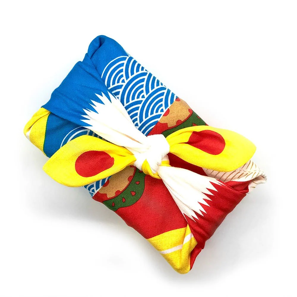 FUROSHIKI Yellow Mt Fuji Wrapping Cloth - Image 3