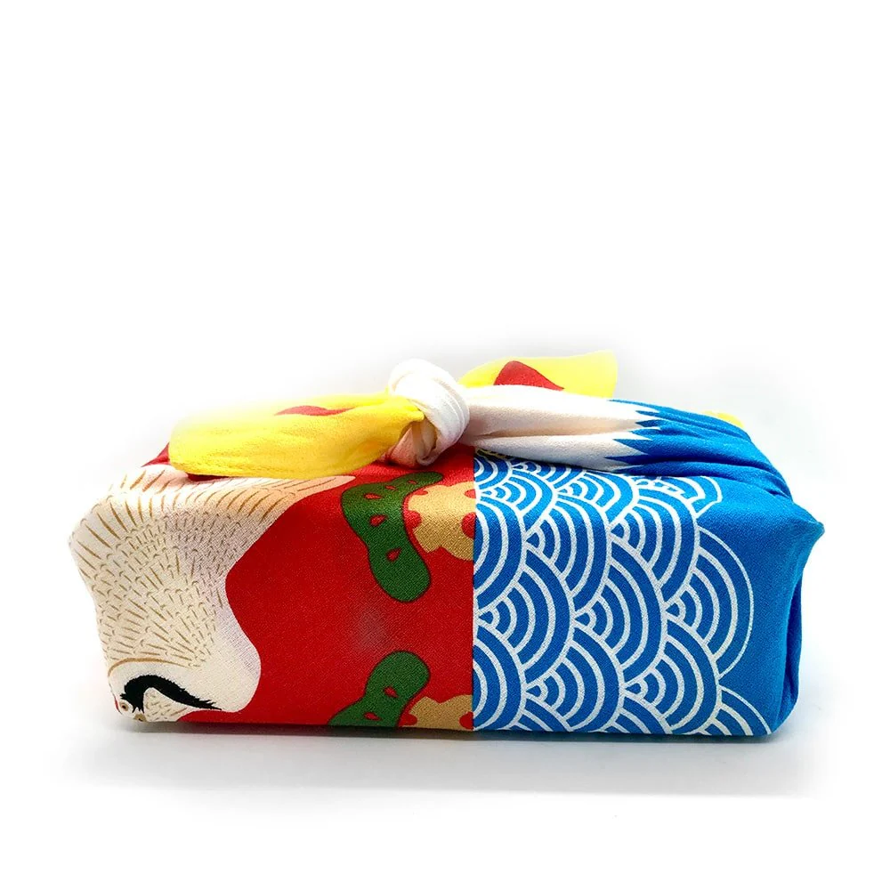 FUROSHIKI Yellow Mt Fuji Wrapping Cloth - Image 5