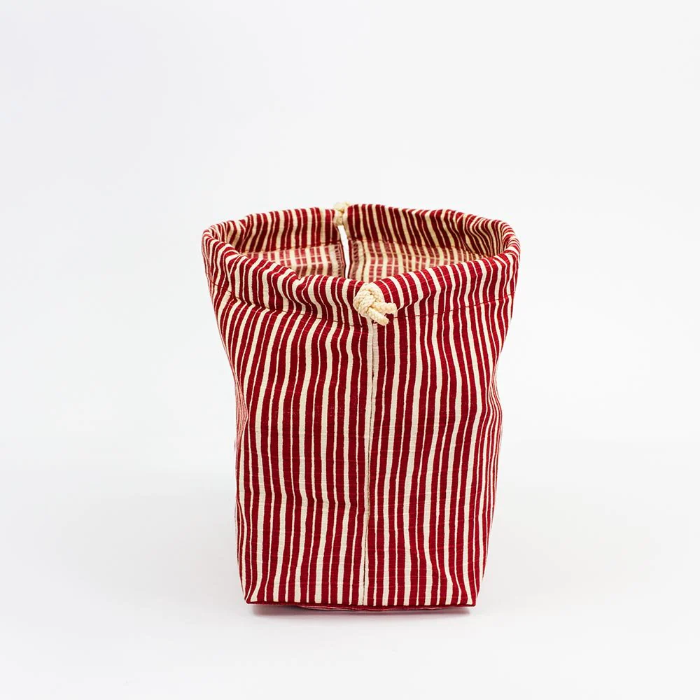 HAKOYA Red Drawstring Travel Bag for Matcha Set - Image 4