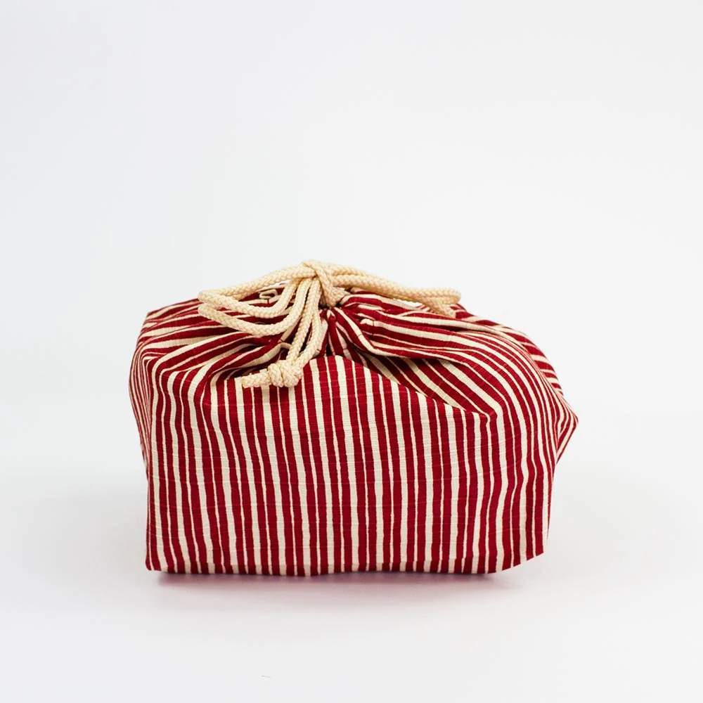 HAKOYA Red Drawstring Travel Bag for Matcha Set - Image 7