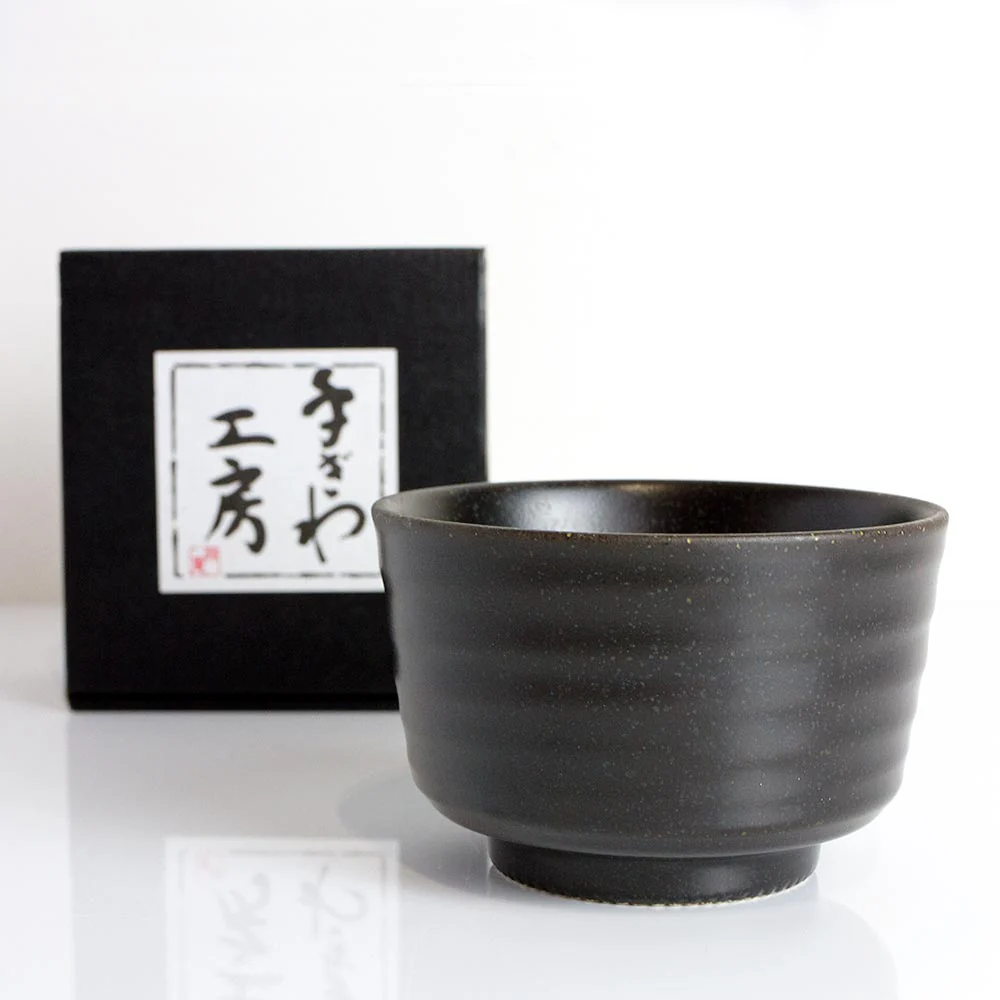 HIKARU Chawan Black Matcha Bowl (260ml) - Image 5