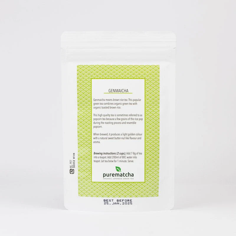 ORGANIC GENMAICHA Japanese Green Tea - Image 3