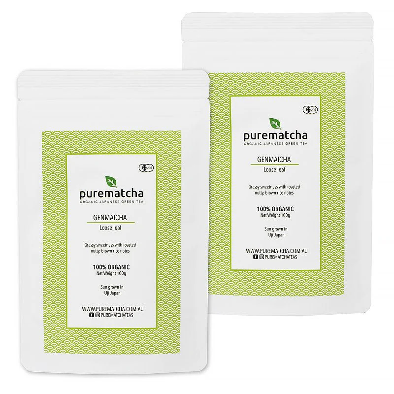 ORGANIC GENMAICHA Japanese Green Tea - Image 5